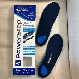 ProTech Full Length PowerStep insert. Size 8-8.5